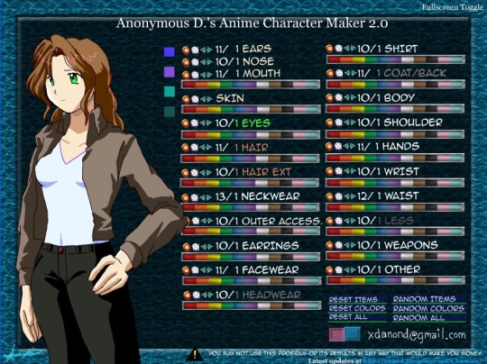 anime 3d character creator software