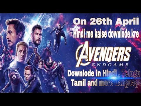 avengers endgame hindi dubbed